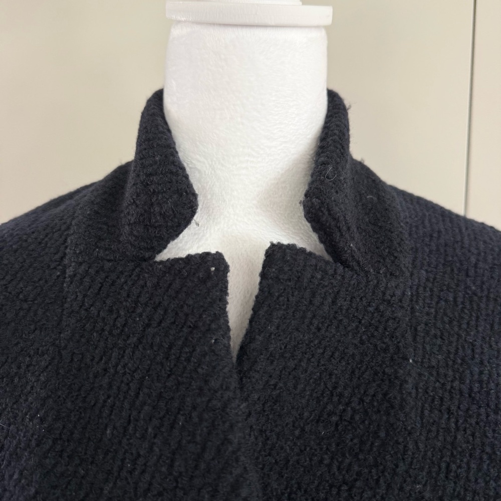 Women’s COS Navy Wool Cocoon Coat